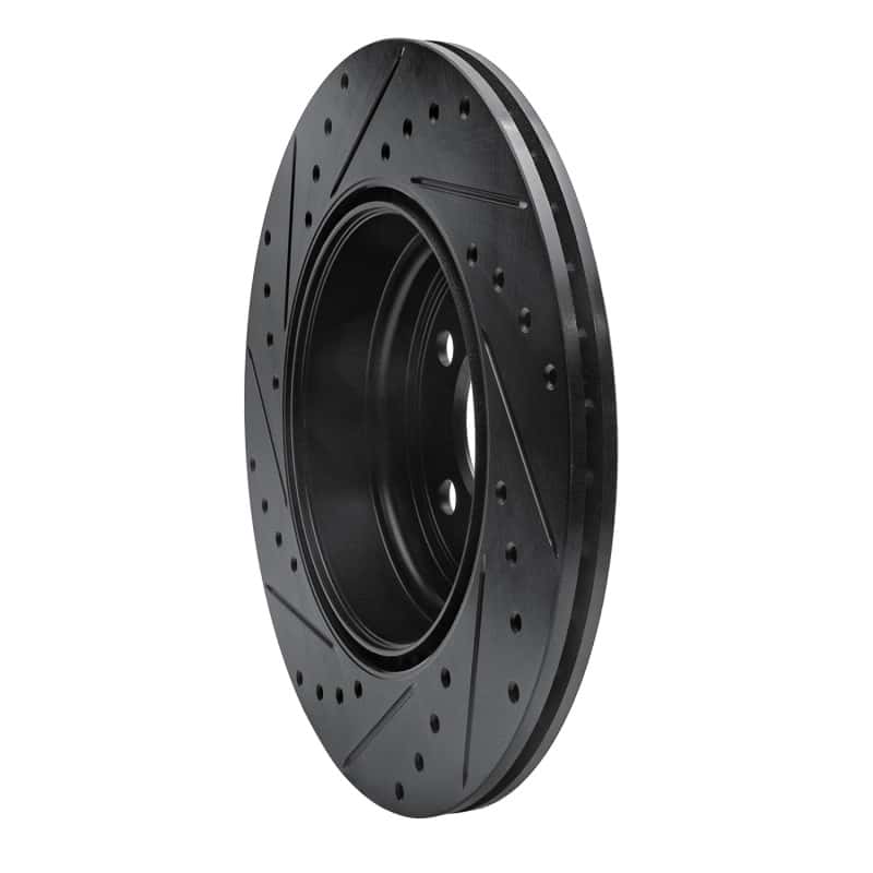 R1 Concepts — R1 12-20 BMW 335I GT xDrive Rear Right Drilled & Slotted Black Brake Rotor
R1 Brake Rotor Drill - view 4