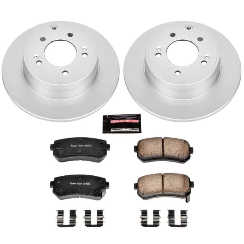 PowerStop — Power Stop 2015 Hyundai Sonata Rear Z17 Evolution Geomet Coated Brake Kit - view 1
