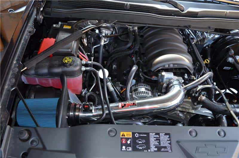 Injen — Injen 14-19 Chevy Silverado/GMC Sierra P/U 5.3L Polished Short Ram Intake w/ MR Tech & Heat Shield
Short Ram Intake
Air Intake Kit - view 3