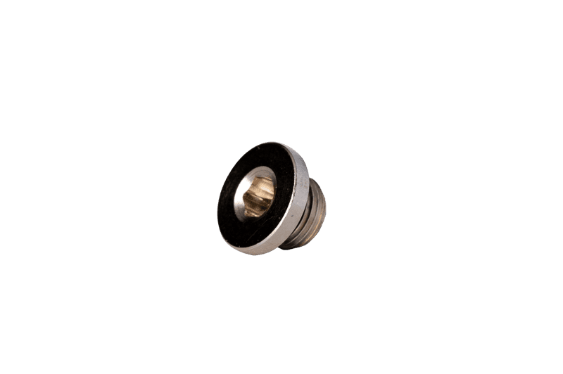 Fleece Performance — Fleece Performance 98.5-18 Dodge 2500/3500 Cummins M22 Thermostat Plug for Cummins Cylinder Head
Thermostat Plug - view 1