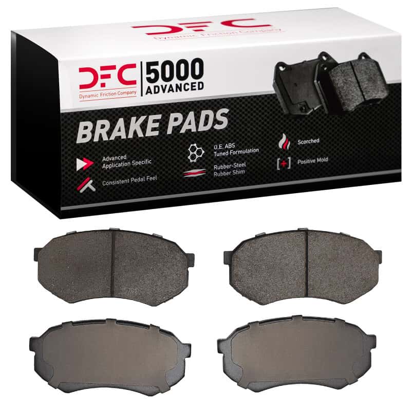 DFC — DFC 88-95 Mazda 929 Front 5000 Advanced Ceramic Brake Pads
DFC Brake Pad Set - view 4