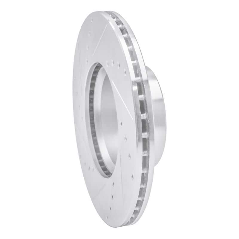R1 Concepts — R1 72-80 Mercedes-Benz 450SL Front Right Drilled & Slotted Silver Brake Rotor
R1 Brake Rotor Drill - view 4