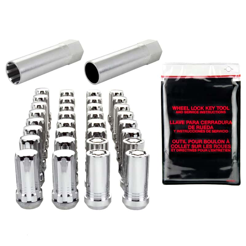 McGard — McGard SplineDrive Tuner 8 Lug Install Kit w/Locks & Tool (Cone) M14X1.5 / 1in. Hex - Chrome
WHEEL INSTALL KIT - view 5