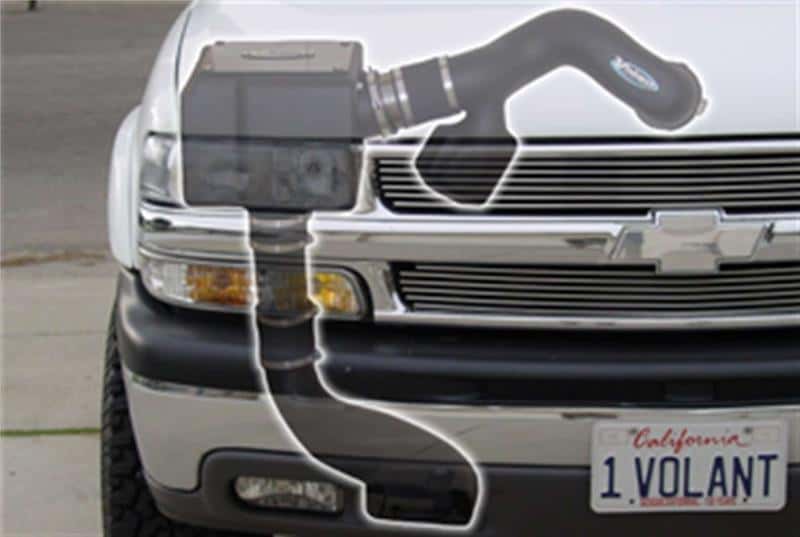 Volant — Volant 02-06 Cadillac Escalade 6.0 V8 Air Intake Scoop
AirIntScoop - view 2