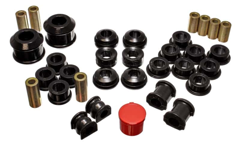 Energy Suspension — Energy Suspension 02-04 Acura RSX (includes Type S) Black Hyper-Flex Master Bushing Set
Master Bushing Kit - view 1