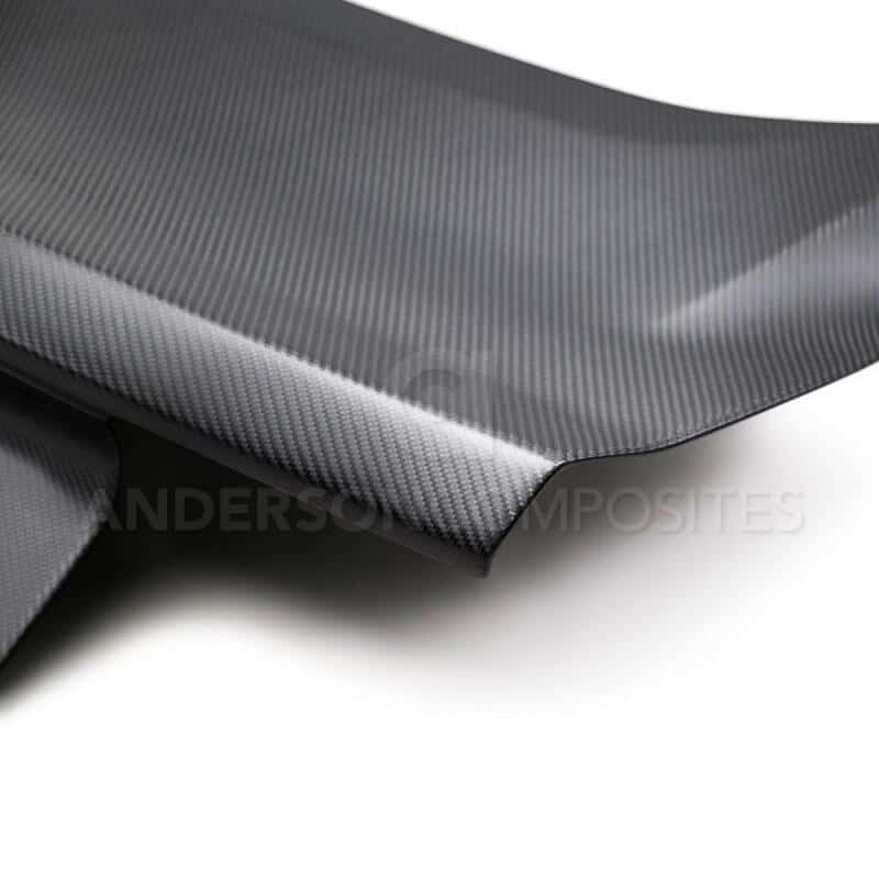 Anderson Composites — Anderson Composites 15-17 Ford Mustang Type-OE Dry Carbon Decklid - view 4