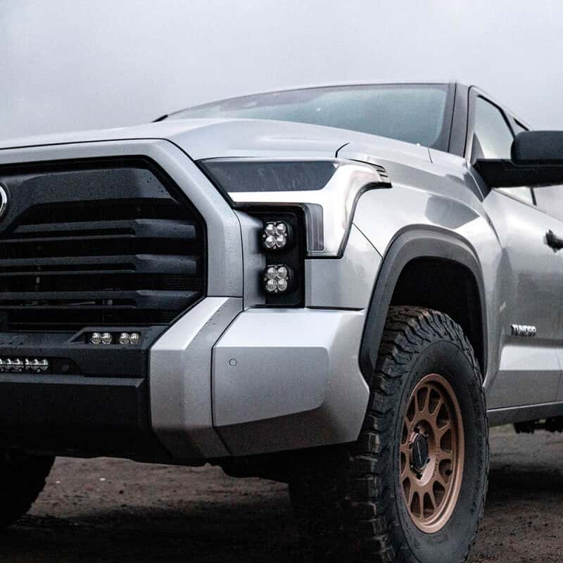 Baja Designs — Baja Designs 2022 Toyota Tundra Squadron Sport Vent Light Mount Kit - view 2