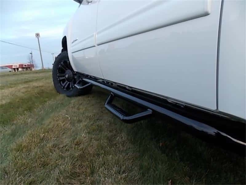 N-Fab — N-Fab Nerf Step 07-13 Chevy-GMC 2500/3500 07-10 1500 Crew Cab - Gloss Black - Cab Length - 3in
NS 07-13 GM Crw GB - view 1