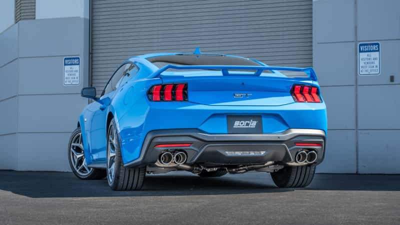 Borla — Borla 2024 Ford Mustang GT 5.0L V8 w/ Active Exhaust ATAK Cat-Back Exhaust System
Cat-Back System - view 3