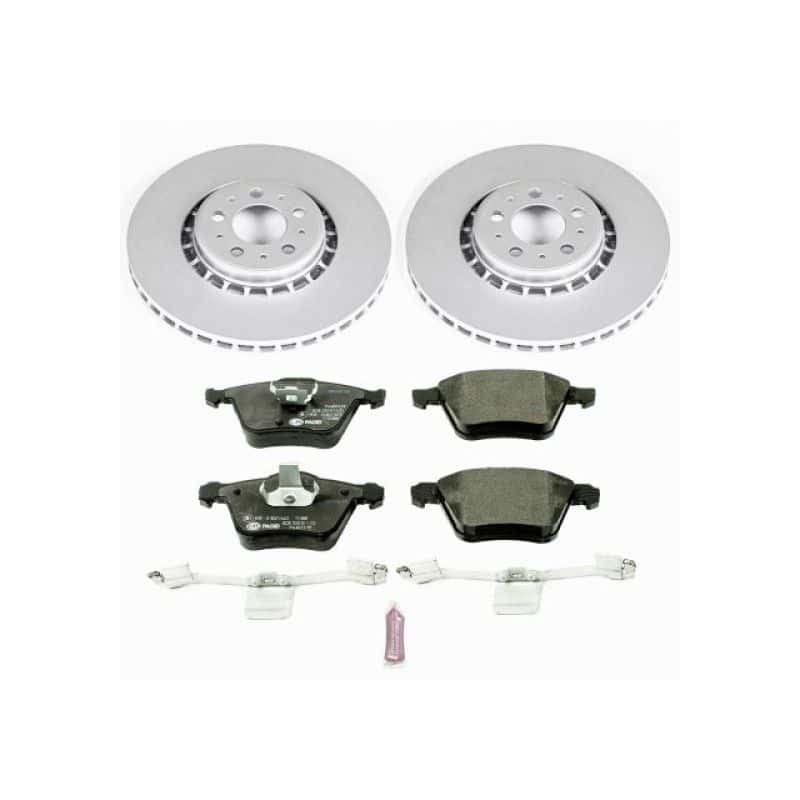 PowerStop — Power Stop 03-14 Volvo XC90 Front Euro-Stop Brake Kit - view 1