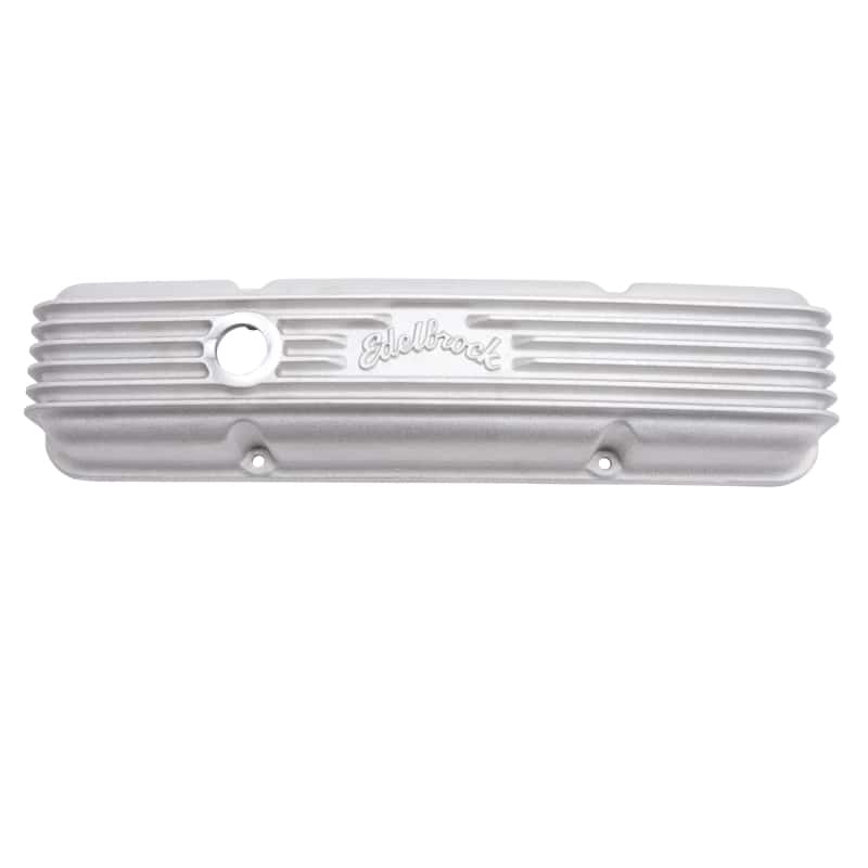 Edelbrock — Edelbrock Valve Cover Classic Series Chevrolet 1959-1986 262-400 CI V8 w/ Breather Holes Satin
ELITE - view 10