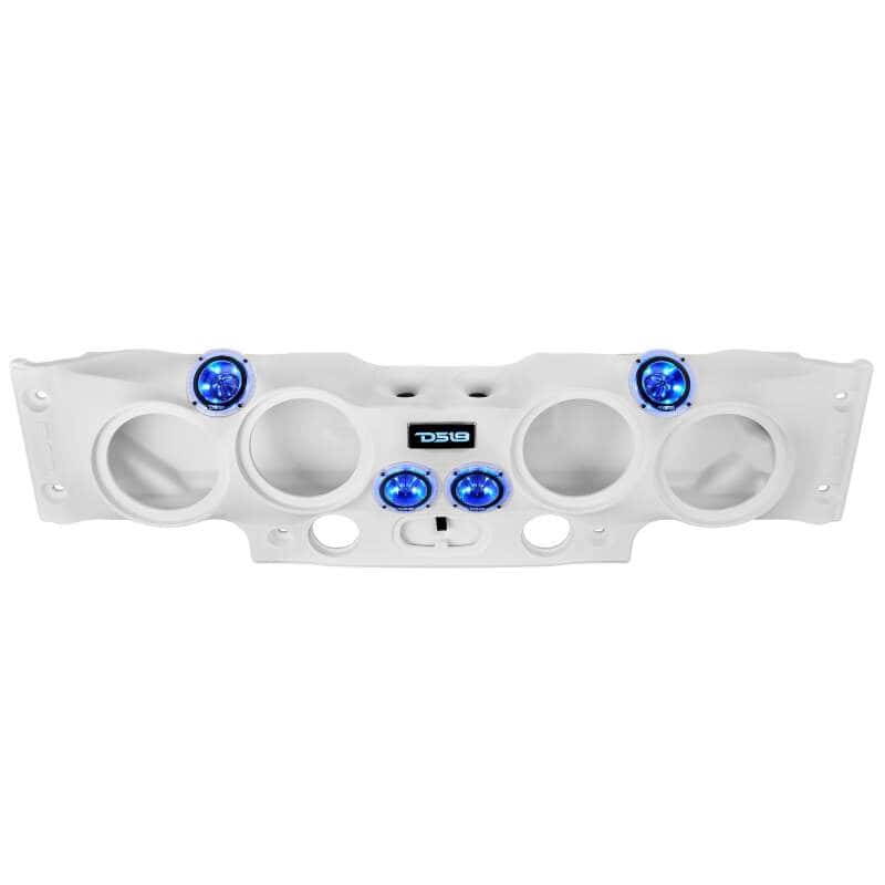 DS18 — DS18 07-18 JK/JKU Jeep Soundbar Fits 4x 8in Speakers (Not Included) Tweeters Drivers Included-White - view 7