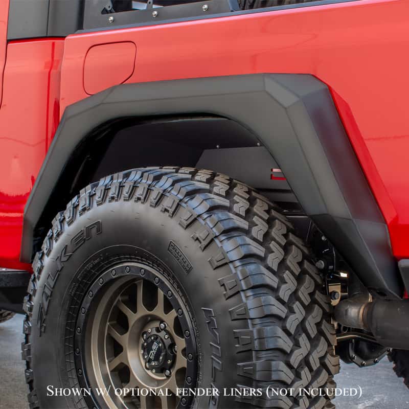DV8 Offroad — DV8 Offroad 2019+ Jeep Gladiator Armor Fenders
Fender Flares - view 8