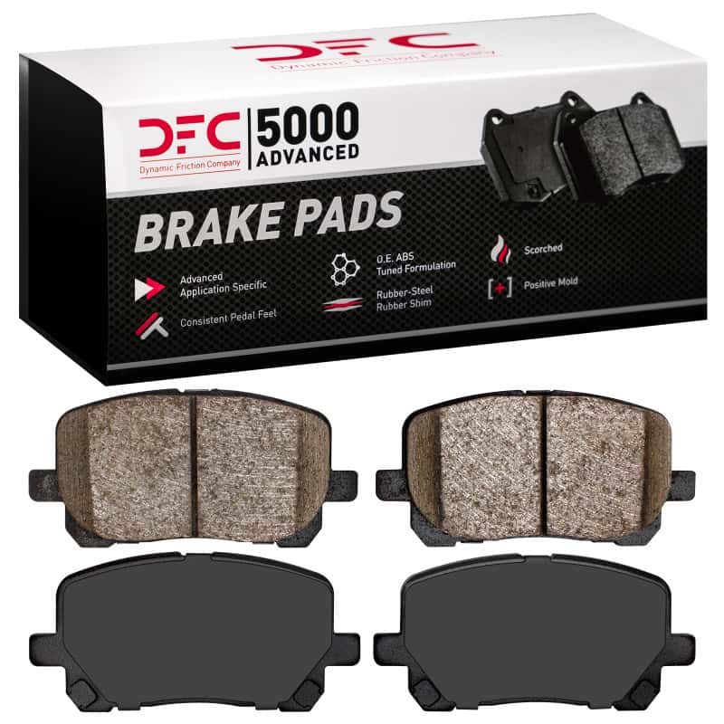 DFC — DFC 03-08 Pontiac Vibe Front 5000 Advanced Ceramic Brake Pads
DFC Brake Pad Set - view 1