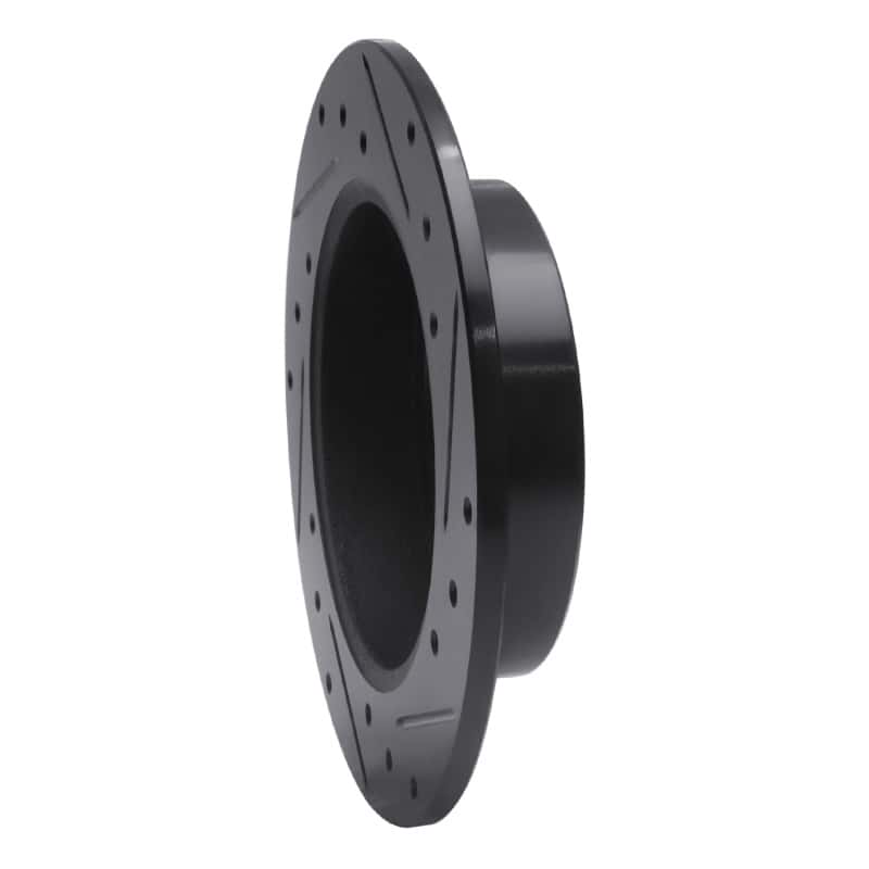 R1 Concepts — R1 97-06 Acura RSX Rear Left Drilled & Slotted Black Brake Rotor
R1 Brake Rotor Drill - view 4
