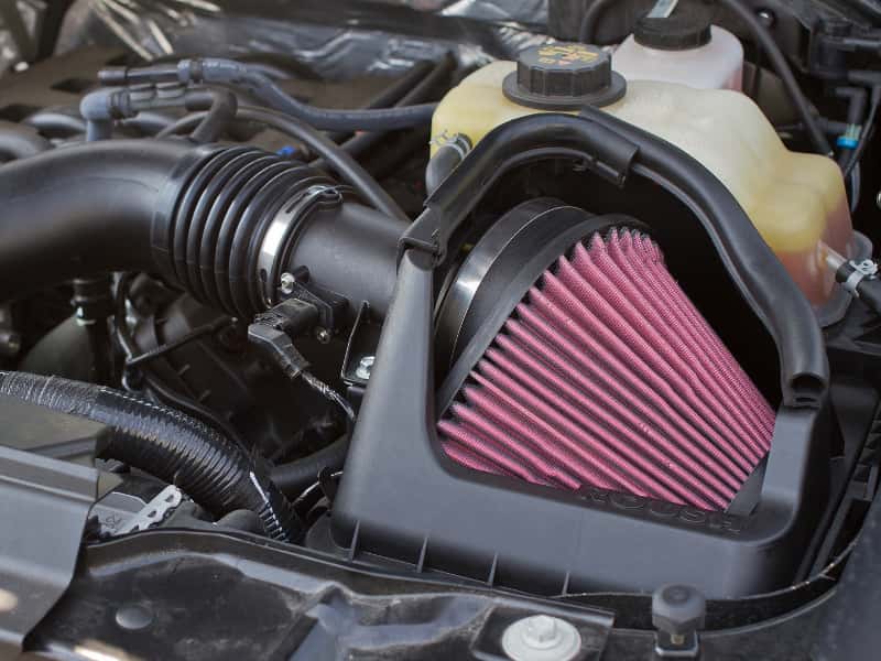 Roush — Roush 2011-2014 Ford Mustang 3.7L V6 Cold Air Kit
Mustang Cold Air Kit - view 2