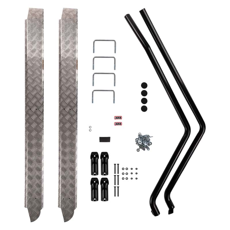 ARB — ARB Deluxe Side Rail & Step 80Ser No Floor
Dlx Side Rail/Step - view 1