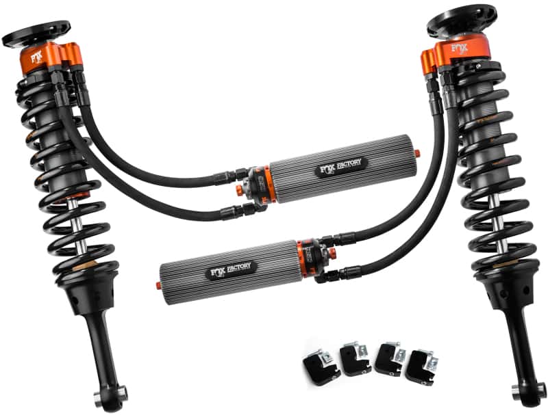 FOX — Fox Ford Raptor 3.0 Factory Series 7.9in Int. Bypass Remote Res. Front Coilover Set DSC Adj. - Blk
3.0 Coil-Over Shocks - view 3