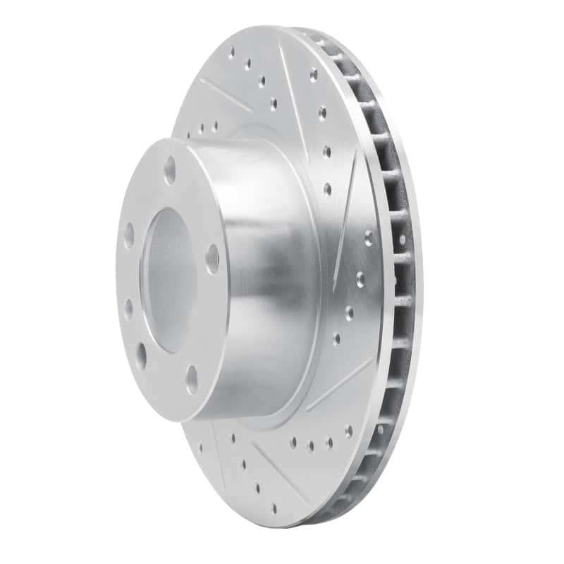R1 Concepts — R1 82-89 BMW 535I Front Right Drilled & Slotted Silver Brake Rotor
R1 Brake Rotor Drill - view 2