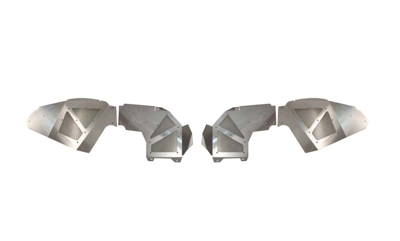 Fishbone Offroad — Fishbone Offroad 2018+ Jeep Wrangler JL Front Pair Aluminum Raw Inner Fenders - view 2