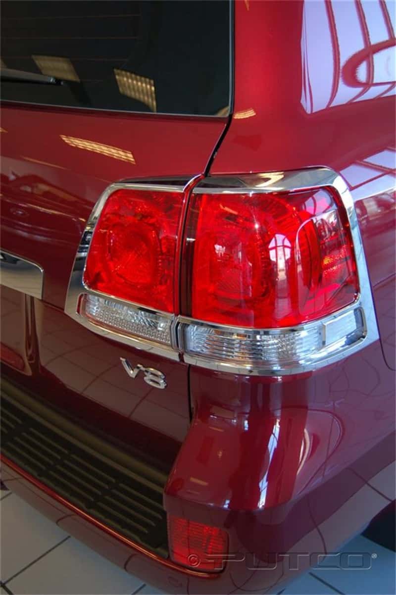 Putco — Putco 08-10 Toyota Land Cruiser Tail Light Covers
TailLightCvrTrim - view 1
