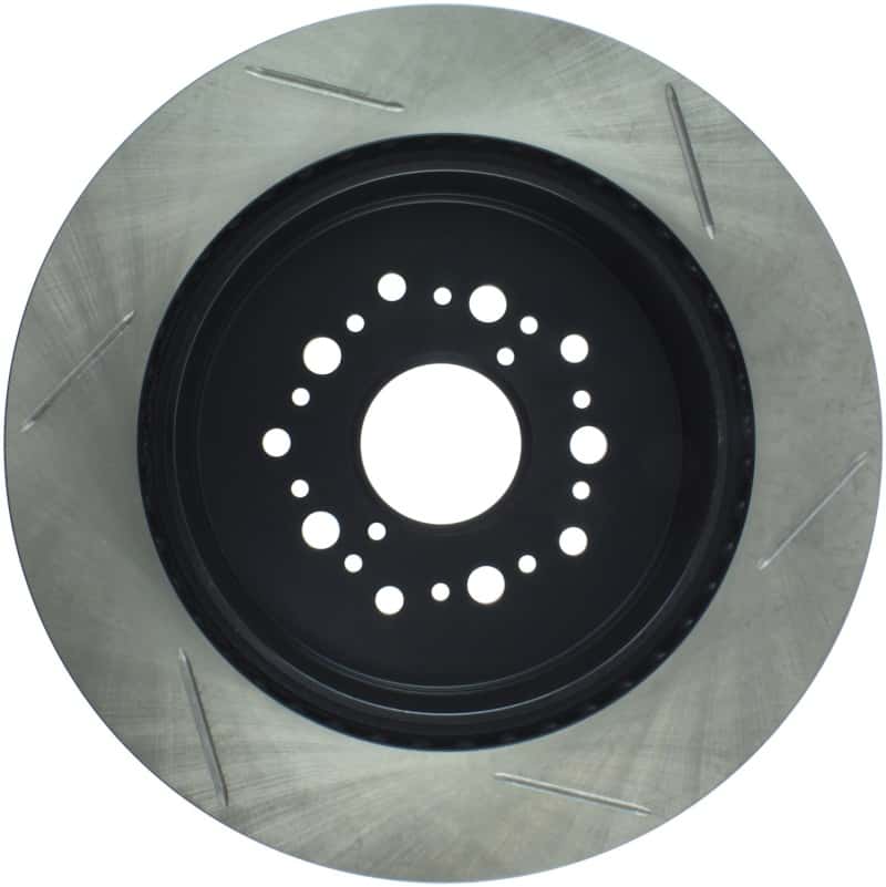 Stoptech — StopTech Power Slot 93-94 Lexus LS Series / 95-00 LS400 / 92-00 SC 400 Rear Right Slotted Rotor
Sport Slotted Rotor - view 3