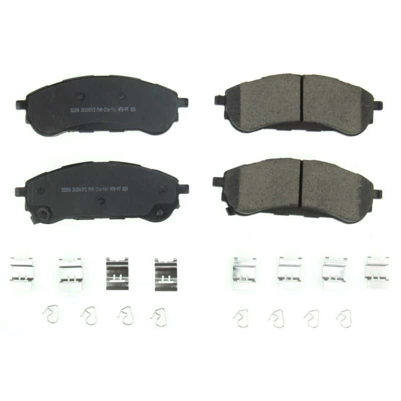 PowerStop — Power Stop 2019 Ford Ranger Rear Z17 Evolution Ceramic Brake Pads w/Hardware
Z17 Brake Pads - view 1