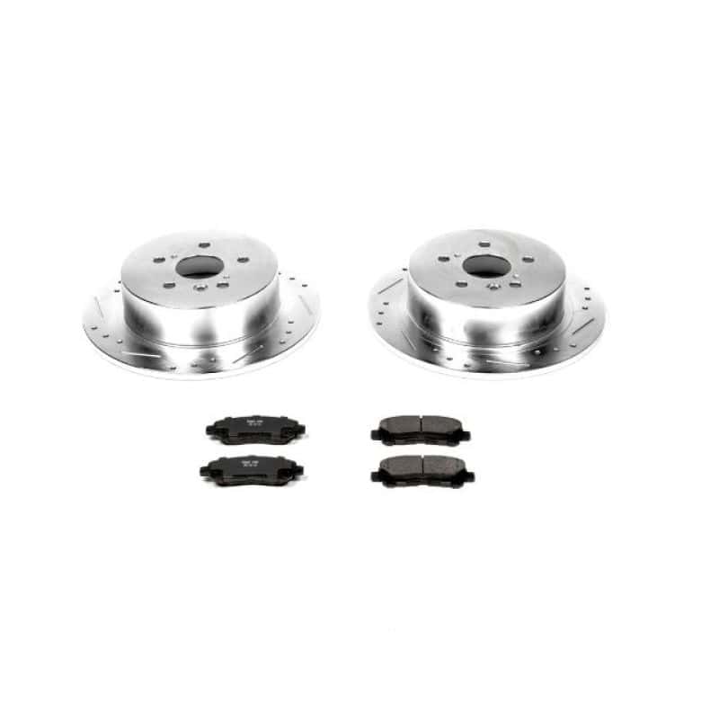 PowerStop — Power Stop 08-13 Toyota Highlander Rear Z23 Evolution Sport Brake Kit - view 1