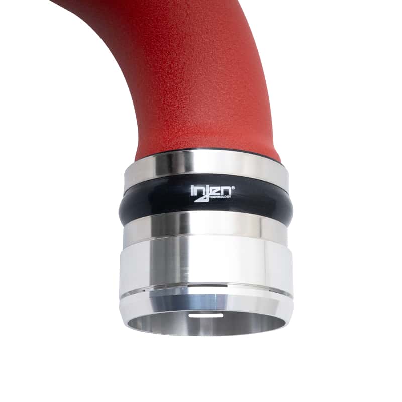 Injen — Injen 15-20 Ford F150 2.7L V6 (tt) Aluminum Intercooler Piping Kit - Wrinkle Red
Intercooler Pipe - view 4