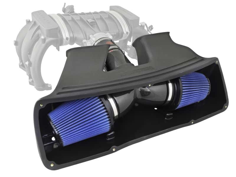 aFe — aFe Black Series Cold Air Intake 12-15 Porsche Carrera/Carrera S 3.4L/3.8L
Black Series Intake - view 2