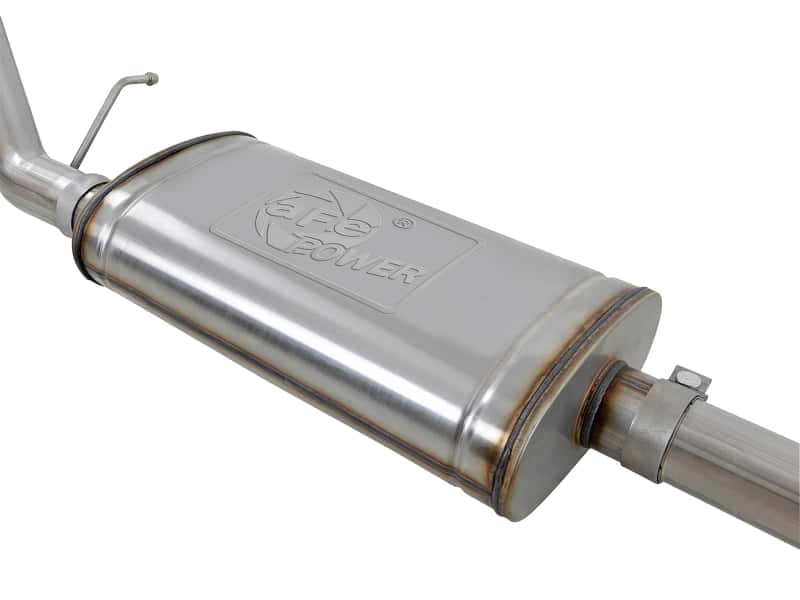 aFe — aFe Apollo GT Series 2019 GM Silverado/Sierra 1500 4.3L/5.3L 409 SS CB Exhaust System w/Polished Tip
Cat-Back Exhaust - view 3