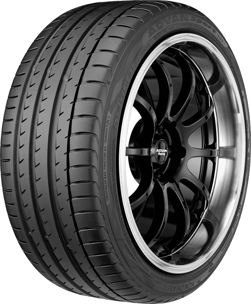 Yokohama Tire — Yokohama Advan Sport V105 Tire - 245/40R17 91W - view 1