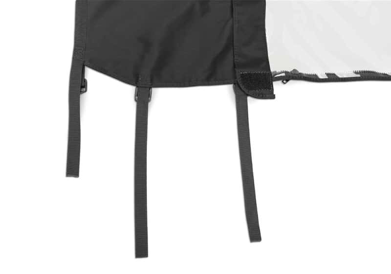 Rampage — Rampage 1992-1995 Jeep Wrangler(YJ) Cab Soft Top And Tonneau Cover - Black Denim
Top-Soft - view 4