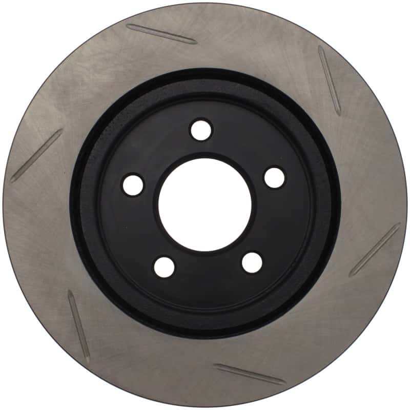 Stoptech — StopTech Power Slot 05-10 Mustang V6/4.0L / GT V8-4.6L Rear Right Slotted Rotor
Sport Slotted Rotor - view 2
