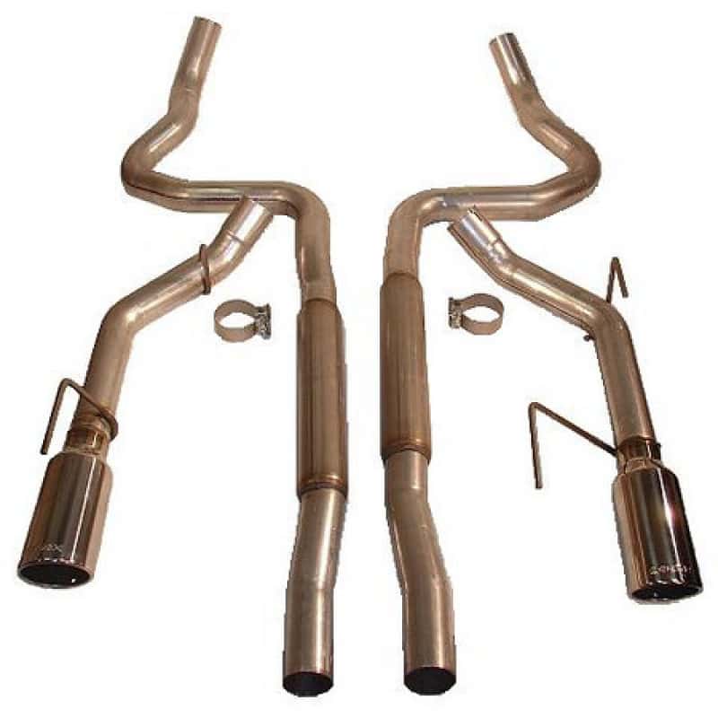 Roush — Roush 2005-2009 Ford Mustang GT/GT500 Enhanced Sound Dual Cat-Back Exhaust Kit
Exhaust for GT/GT500 - view 1