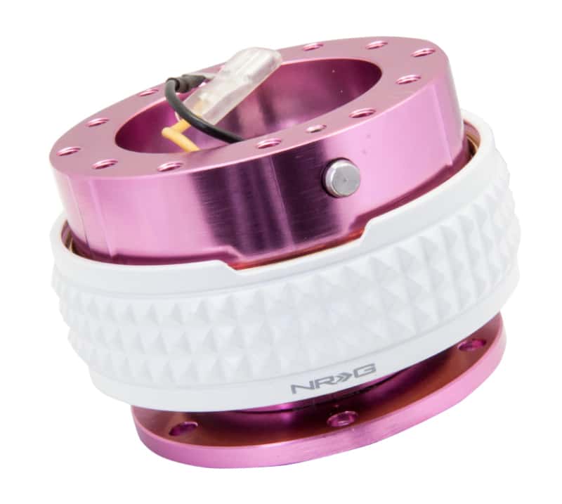 NRG — NRG Quick Release Kit - Pyramid Edition - Pink Body / Glow In The Dark Pyramid Ring - view 1