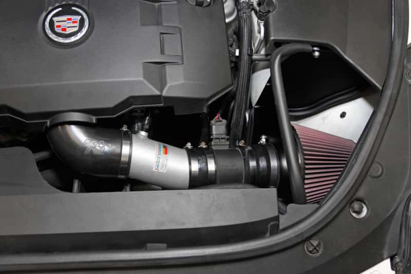 K&N Engineering — K&N 08-11 Typhoon, Cadillac CTS 3.6L,  3.6L  69 Series Typhoon Perf Intake Kit
Performance Air Inta
Air Intake System - view 6