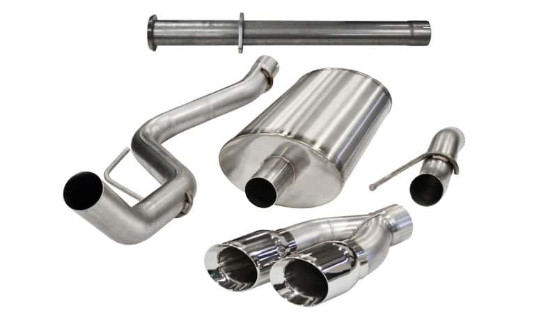 CORSA Performance — Corsa 2011-2014 Ford F-150 Raptor 6.2L V8 133in Wheelbase Polished Xtreme Cat-Back Exhaust
Exhaust - view 1