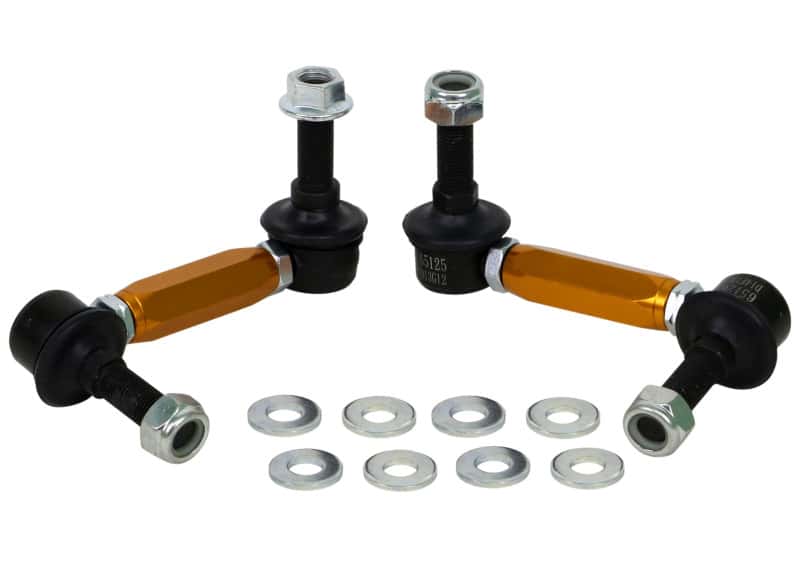 Whiteline — Whiteline Universal Sway Bar Link Assembly Heavy Duty Adjustable Steel Ball 115mm Size
Link Kit - view 3