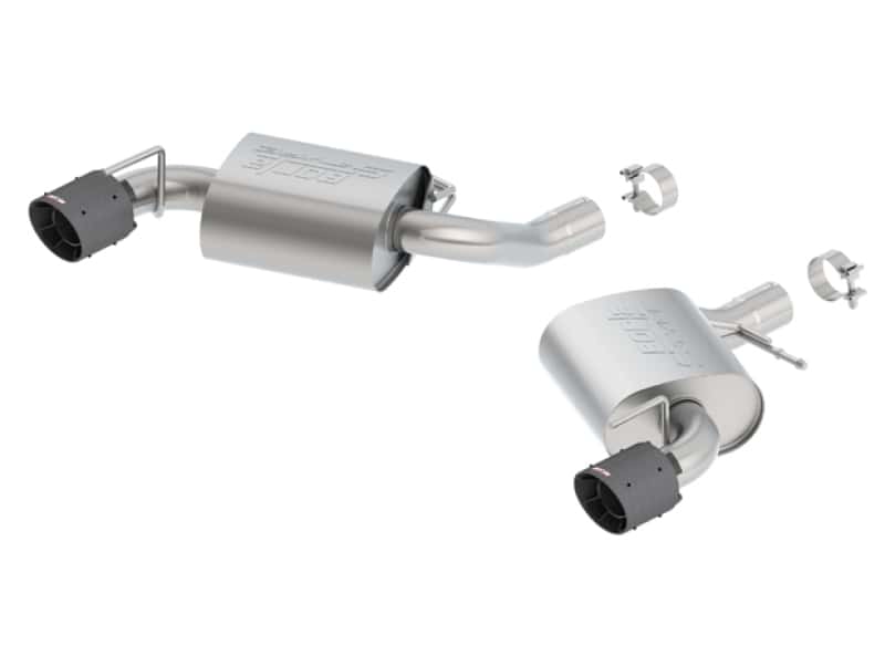 Borla — Borla 16-21 Chevrolet Camaro 6.2L 8cyl AT/MT 6 spd SS S-type Exhaust w/o NPP (rear section only)
Axle-Back System - view 1