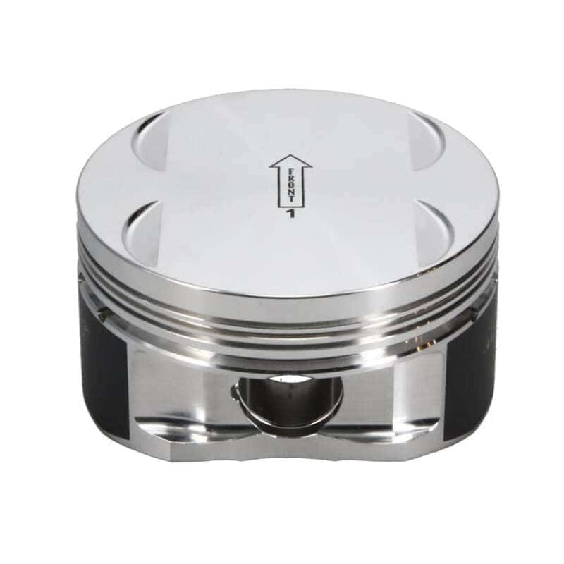 Manley Performance — Manley Nissan GT-R 3.8L VR38DETT 94.4mm Stroker 95.5mm Bore Grade 3 -1.5cc Piston w/Ring (Single)
Piston - view 8