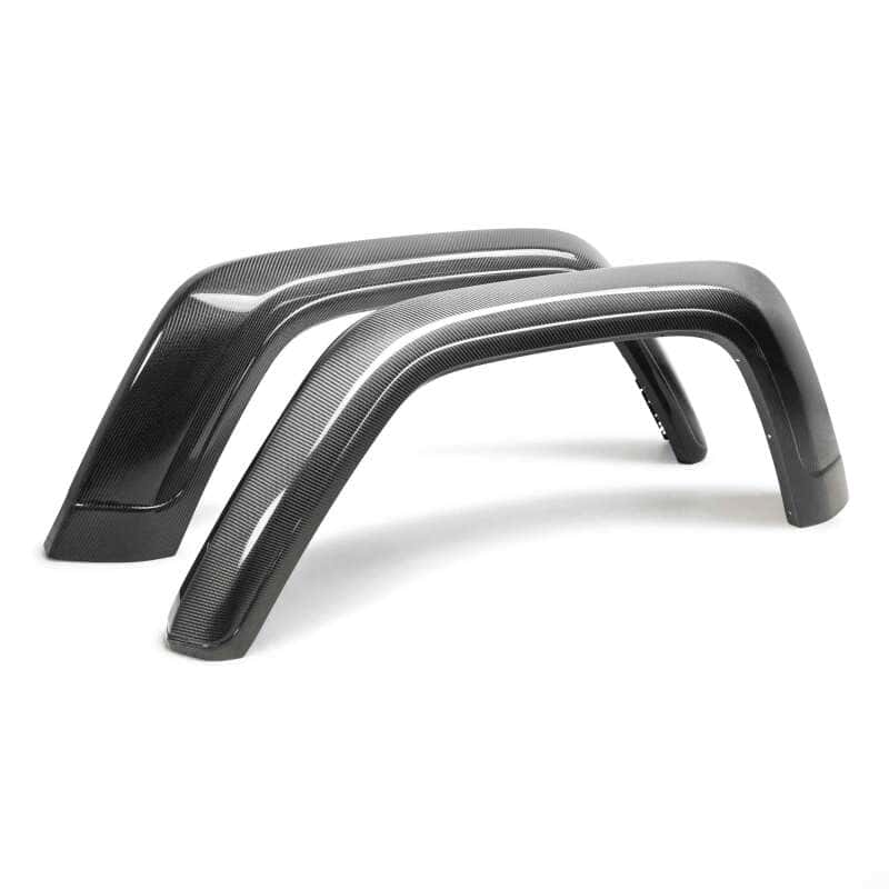 Anderson Composites — Anderson Composites 20-23 Jeep Gladiator (JT) Carbon Fiber Rear Fender Flares (Pair) - view 1