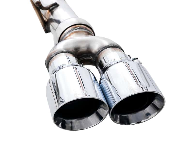 AWE Tuning — AWE Tuning 22-23 GMC Sierra 1500 AT4X 6.2L 0FG Catback Split Dual (Flat Bumper) - Chrome Silver Tips
0FG Catback - view 7