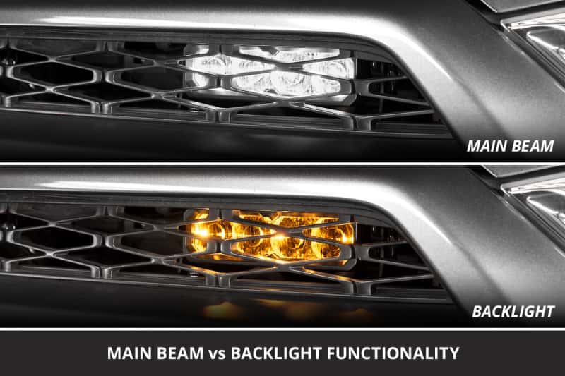 Diode Dynamics — Diode Dynamics 2014-2024 Toyota 4Runner SS6 Sport LED Kit Yellow Driving 3000K - view 4