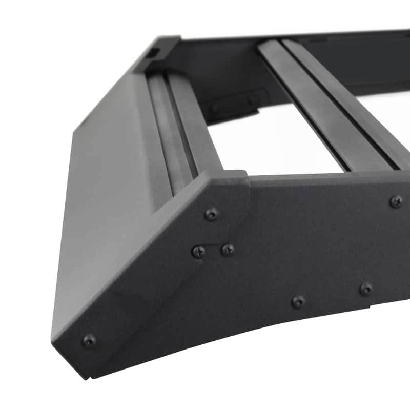 Go Rhino — Go Rhino 24-25 Toyota Tacoma Double Cab Pickup Ceros Low Profile Roof Rack - Tex. Blk
Ceros Roof Rack - view 4