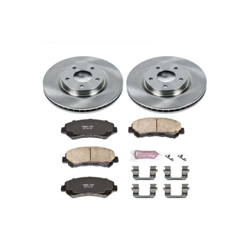 PowerStop — Power Stop 08-14 Nissan Rogue Front Autospecialty Brake Kit - view 1
