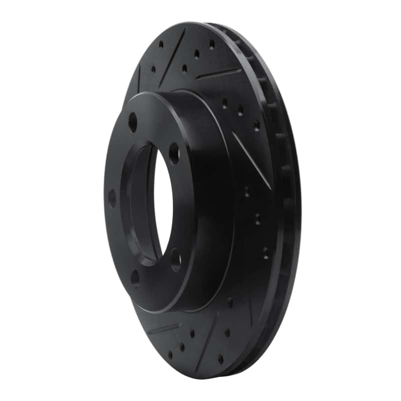 R1 Concepts — R1 76-86 Jeep Scrambler Front Left Drilled & Slotted Black Brake Rotor
R1 Brake Rotor Drill - view 2