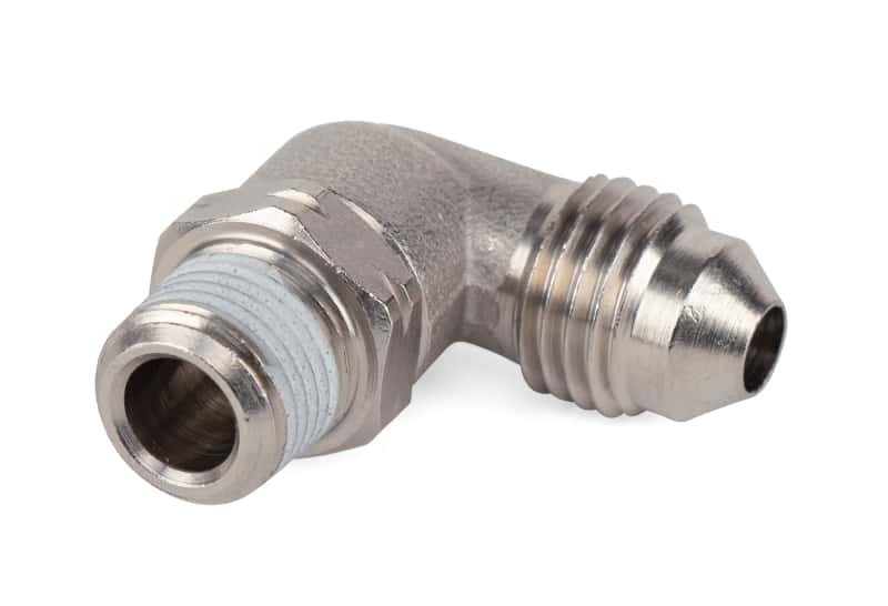 Air Lift — Air Lift 1/8in MNPT x 4AN Swivel Elbow Fitting
Elbow - view 1