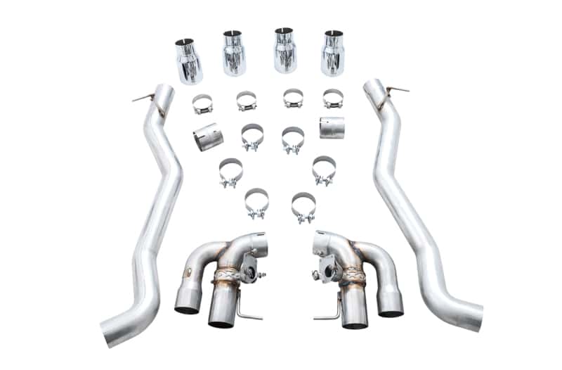 AWE Tuning — AWE Tuning 18-19 BMW M5 (F90) 4.4T AWD SwitchPath Axle-back Exhaust - Chrome Silver Tips
SwitchPath™ Exhaust - view 1
