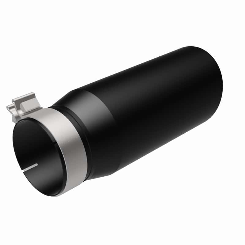 Magnaflow — MagnaFlow Tip Stainless Black Coated Single Double Round Single Outlet 5in Dia 4in Inlet 13in L
Stainless Steel
Exhaust Tip - view 15